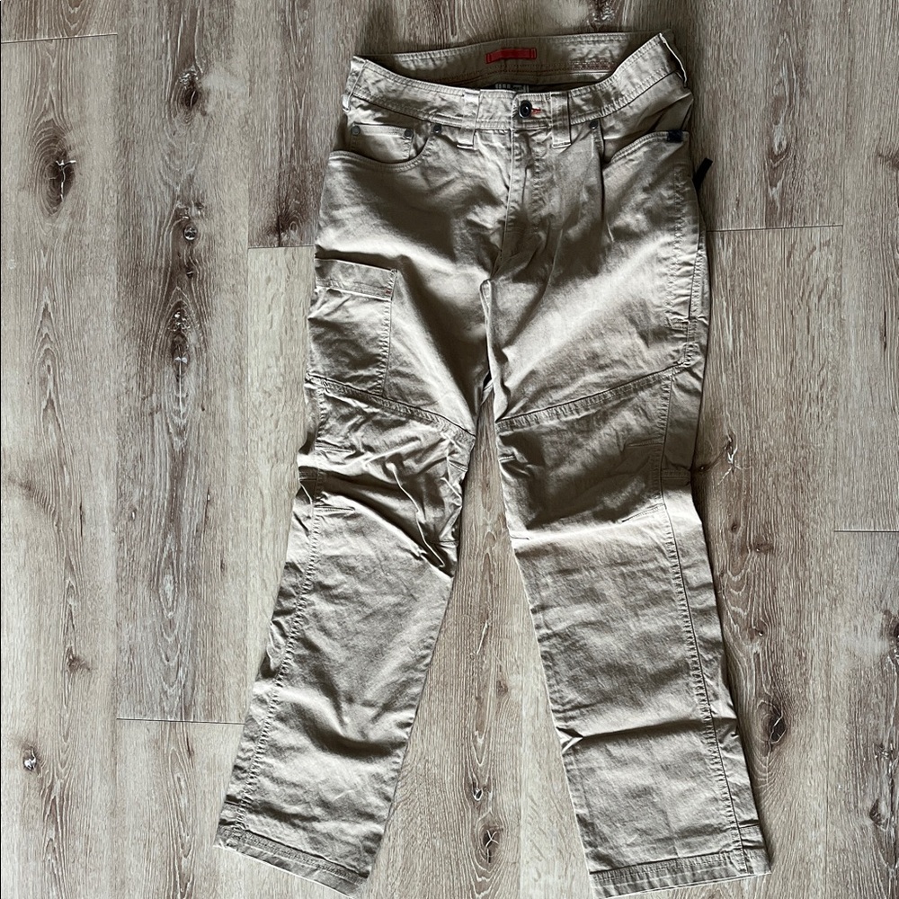 L.L. Bean Khaki Tan Cargo Chinos